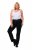 Ulla Popken Marie Fit Bootcut Stretch Jeans Dark Blue Denim - Ulla Popken - Ulla Popken Plus-Size Odjeća