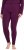 Ulla Popken Quick Dry Moisture Wicking Stretch Ski Leggings Grape Red - Traperice & Hlače u Velikim Veličinama – Plus Size - 