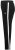 Ulla Popken Side Stripe Adjustable Drawstring Waist Joggers Black - Traperice & Hlače u Velikim Veličinama – Plus Size - 