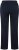 Ulla Popken Side Stripe Adjustable Drawstring Waist Joggers Navy - Traperice & Hlače u Velikim Veličinama – Plus Size - 
