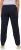 Ulla Popken Side Stripe Adjustable Drawstring Waist Joggers Navy - Traperice & Hlače u Velikim Veličinama – Plus Size - 