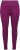 Ulla Popken Faux Fur Lined Stretch Leggings Pink Berry - Traperice & Hlače u Velikim Veličinama – Plus Size - 