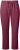 Ulla Popken Basic Drawstring Elastic Waist Cotton Blend Joggers Dark Berry - Traperice & Hlače u Velikim Veličinama – Plus Size - 