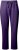 Ulla Popken Basic Drawstring Elastic Waist Cotton Blend Joggers Deep Violet - Traperice & Hlače u Velikim Veličinama – Plus Size - 