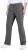 Ulla Popken Bengaline Elastic Waist Thermal Pants Graphite Grey - Traperice & Hlače u Velikim Veličinama – Plus Size - 