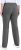 Ulla Popken Bengaline Elastic Waist Thermal Pants Graphite Grey - Traperice & Hlače u Velikim Veličinama – Plus Size - 