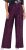Ulla Popken Wide Leg Sequined Pants Mulberry - Traperice & Hlače u Velikim Veličinama – Plus Size - 