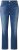 Ulla Popken Rhinestone Detail Stretch Fit Jeans Denim Blue - Traperice & Hlače u Velikim Veličinama – Plus Size - 