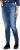 Ulla Popken Rhinestone Detail Stretch Fit Jeans Denim Blue - Traperice & Hlače u Velikim Veličinama – Plus Size - 