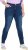 Ulla Popken Stretch Fit Jeans Blue Denim - Traperice & Hlače u Velikim Veličinama – Plus Size - 