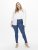 Only Carmakoma Thunder Life Skinny Fit Jeans Blue Denim - Traperice & Hlače u Velikim Veličinama – Plus Size - 