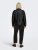 Only Carmakoma Robber Leather Jacket Black - Kožne jakne - 