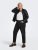 Only Carmakoma Robber Leather Jacket Black - Kožne jakne - 