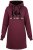 Nora Mikken KADRI Long Hoodie Burgundy - Puloveri & dukserice - 