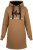 Nora Mikken KADRI Long Hoodie Camel - Puloveri & dukserice - 