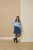 Kaffe Curve Jina Knit Pullover Powder Blue Melange - Pleteni puloveri - 