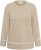 Kaffe Curve Jina Knit Pullover Feather Grey Melange - Pleteni puloveri - 