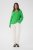 Kaffe Curve Metty Pullover Bright Green - Pleteni puloveri - 