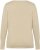 Kaffe Curve Lizzy Long Sleeve Pullover Feather Grey Melange - Pleteni puloveri - 
