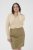 Kaffe Curve Lizzy Long Sleeve Pullover Feather Grey Melange - Pleteni puloveri - 