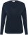 Kaffe Curve Lizzy Long Sleeve Pullover Midnight Marine - Pleteni puloveri - 