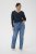 Kaffe Curve Lizzy Long Sleeve Pullover Midnight Marine - Pleteni puloveri - 
