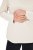 Ulla Popken Basic Long Sleeve Slim Fit Turtleneck Natural - Puloveri & dukserice - Udobne dukserice, hoodice i pletenina