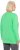 Ulla Popken Back To Basics V-Neck Relaxed Fit Cotton Tee Mint Green - Majice - 