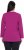Ulla Popken Back To Basics V-Neck Relaxed Fit Cotton Tee Berry - Majice - 