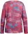 Ulla Popken Graphic Print Recycled Polyester Quick Dry Stretch Top Salsa Red - Tiskana majica za žene - 
