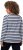 Ulla Popken Striped A-Line Long Sleeve Tee Navy Blue - Tiskana majica za žene - 