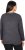 Ulla Popken Cold Dyed Sequined Heart Long Sleeve Tee Asphalt - Tiskana majica za žene - 