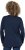 Ulla Popken Metallic Graphic Holiday Tee Navy - Tiskana majica za žene - 