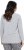Ulla Popken Magic Feeling Long Sleeve Graphic Tee Light Grey Melange - Tiskana majica za žene - 