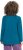Ulla Popken Inverted Seam Long Sleeve Graphic Tee Teal - Tiskana majica za žene - 