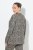Ulla Popken Leopard Print Long Sleeve Ski Tee Black - Tiskana majica za žene - 