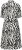 Kaffe Curve Alia Shirt Dress Black Chalk Animal - Midi haljine - 