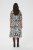 Kaffe Curve Alia Shirt Dress Black Chalk Animal - Midi haljine - 