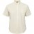 North Latitude Shirt Linen Cotton Short Sleeve Off-White - Košulje - Muške Košulje Veliki Brojevi