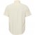 North Latitude Shirt Linen Cotton Short Sleeve Off-White - Košulje - Muške Košulje Veliki Brojevi