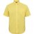 North Latitude Shirt Linen Cotton Short Sleeve Yellow - Košulje - Muške Košulje Veliki Brojevi