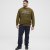 North Latitude Sweatshirt Army Green - Puloveri & dukserice - Muške Puloveri & dukserice veliki brojevi