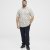 North Latitude Shirt Short Sleeve Off White - Košulje - Muške Košulje Veliki Brojevi
