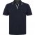 North Latitude Polo Pique V-Neck Navy - Polo majice - Muške Polo Majice Veliki Brojevi