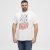 North Latitude T-Shirt Coca-Cola White - Majice Kratkih Rukava - Muške Majice Kratkih Rukava Veliki Brojevi 