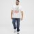 North Latitude T-Shirt Coca-Cola White - Majice Kratkih Rukava - Muške Majice Kratkih Rukava Veliki Brojevi 