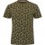 North Latitude T-shirt Allover Printed Green - Majice Kratkih Rukava - Muške Majice Kratkih Rukava Veliki Brojevi 
