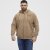 North Latitude Hoodie with Zipper Dark Sand TALL - TALL puloveri - 