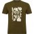 North Latitude T-Shirt Lazy Days Green - Majice Kratkih Rukava - Muške Majice Kratkih Rukava Veliki Brojevi 