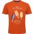 North Latitude T-Shirt Ice Cream Orange - Majice Kratkih Rukava - Muške Majice Kratkih Rukava Veliki Brojevi 